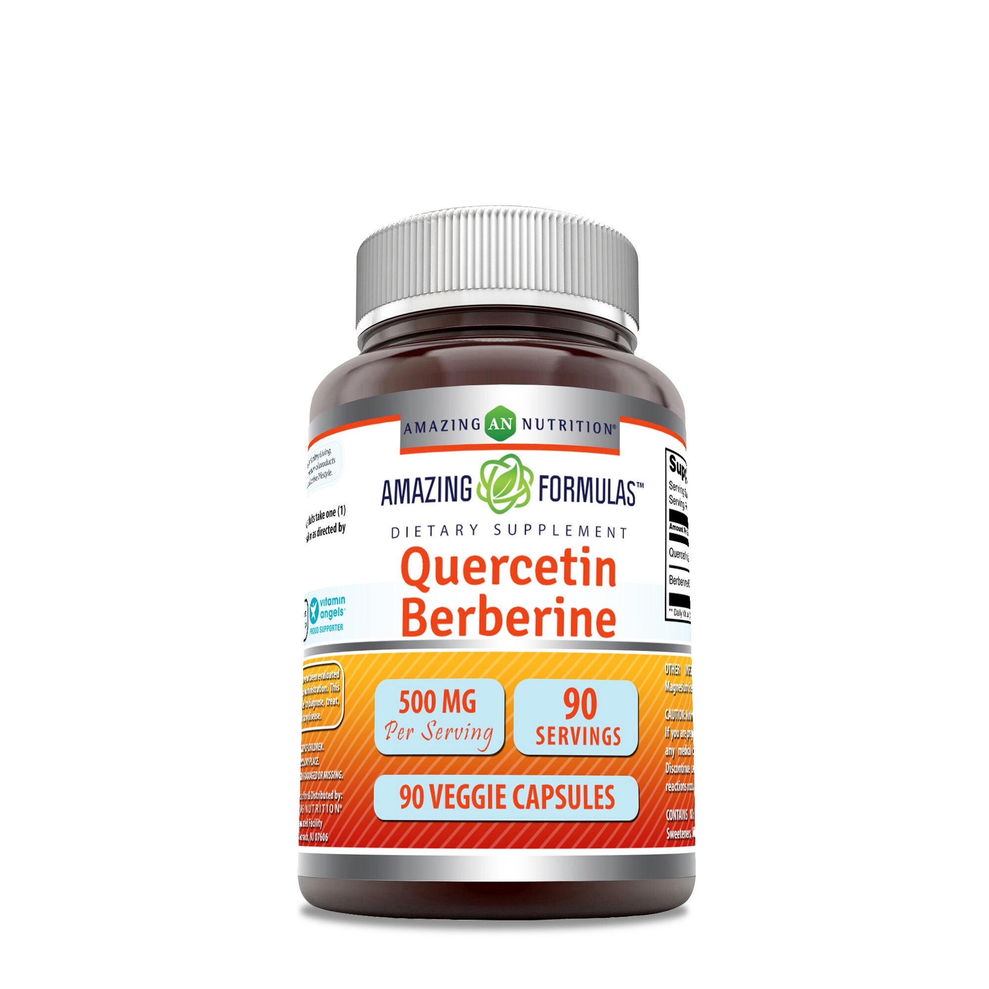 Quercetin Berberine 500mg 90 Capsules (90 Servings) GNC